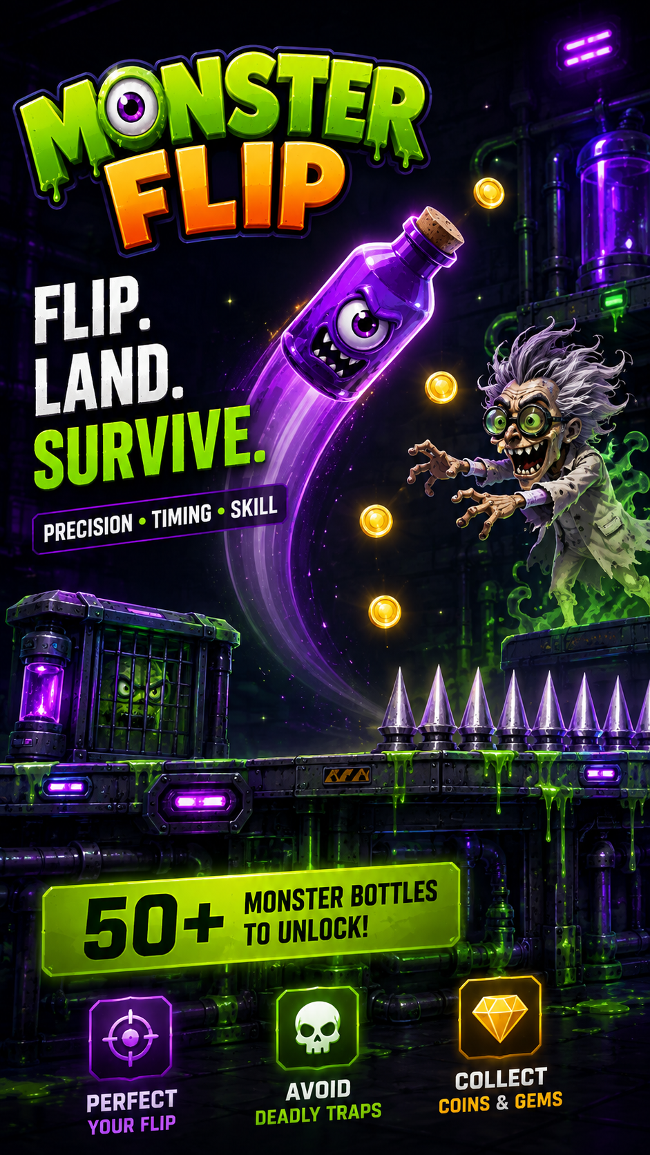 Flip Land Survive